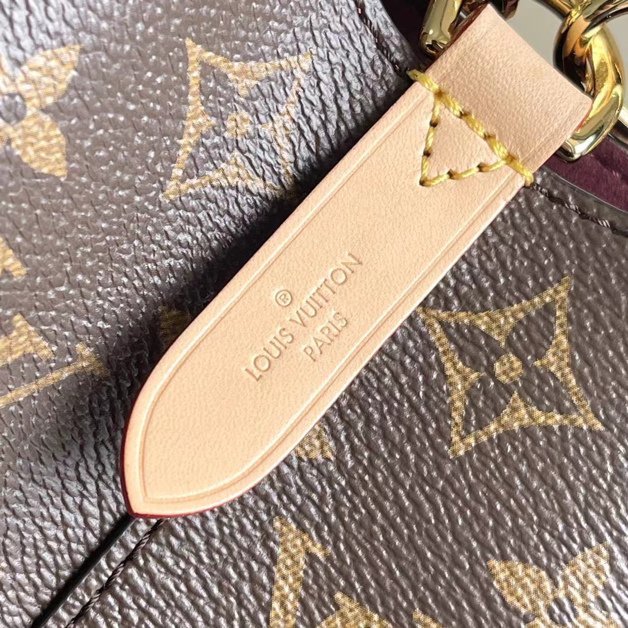 Louis Vuitton Brown Print