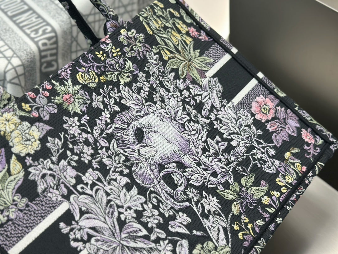 Dior Tote Bag Navy Print