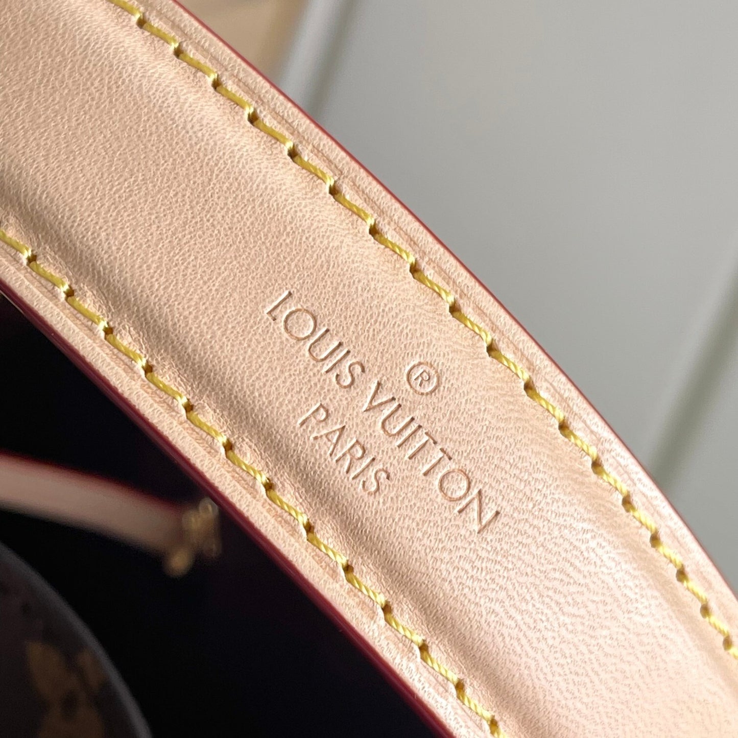 Louis Vuitton Brown Print