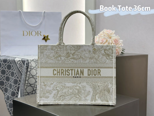 Dior Tote Bag Beige Print