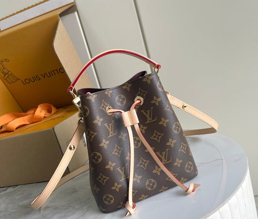 Louis Vuitton Brown Print