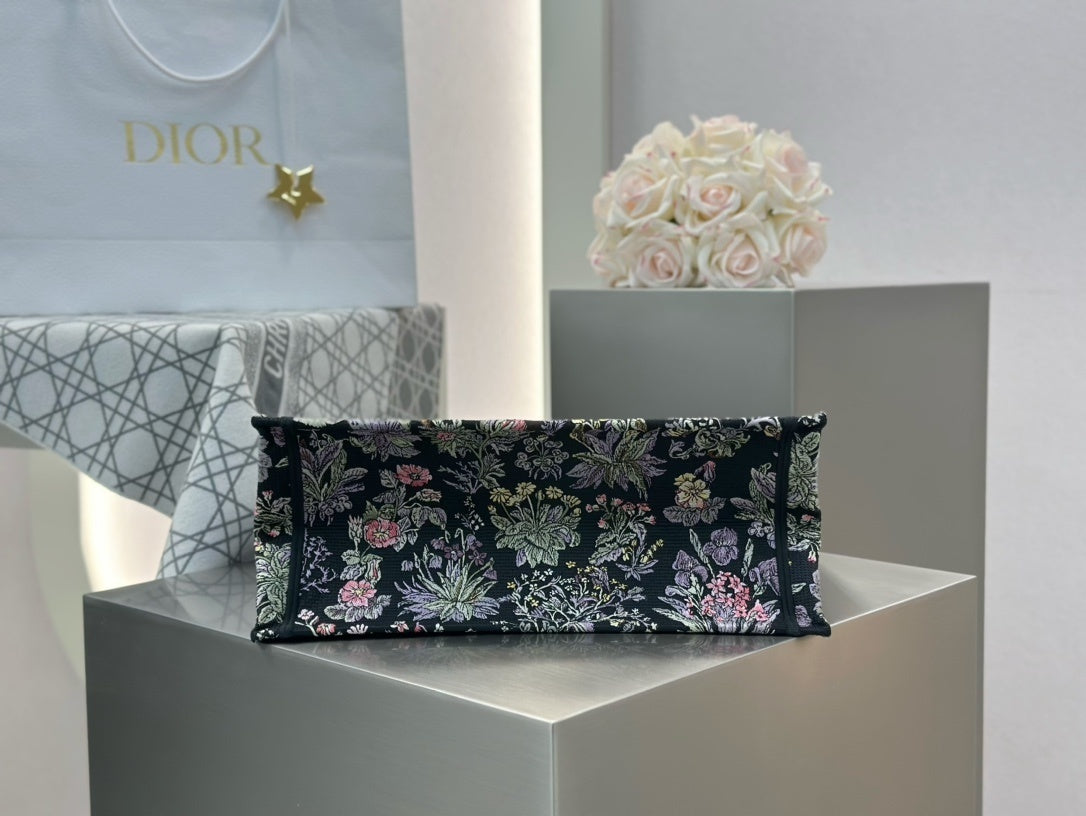 Dior Tote Bag Navy Print