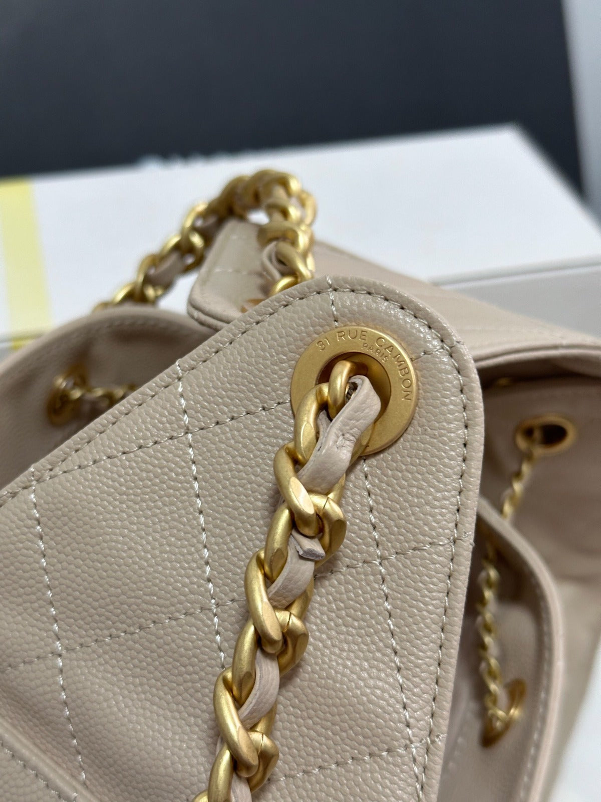 Chanel 25 Small - Camel Leather