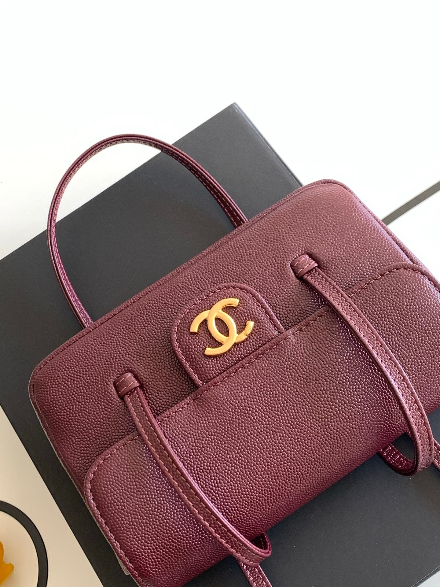 Chanel Flap Shoulder Bag - Burgundy