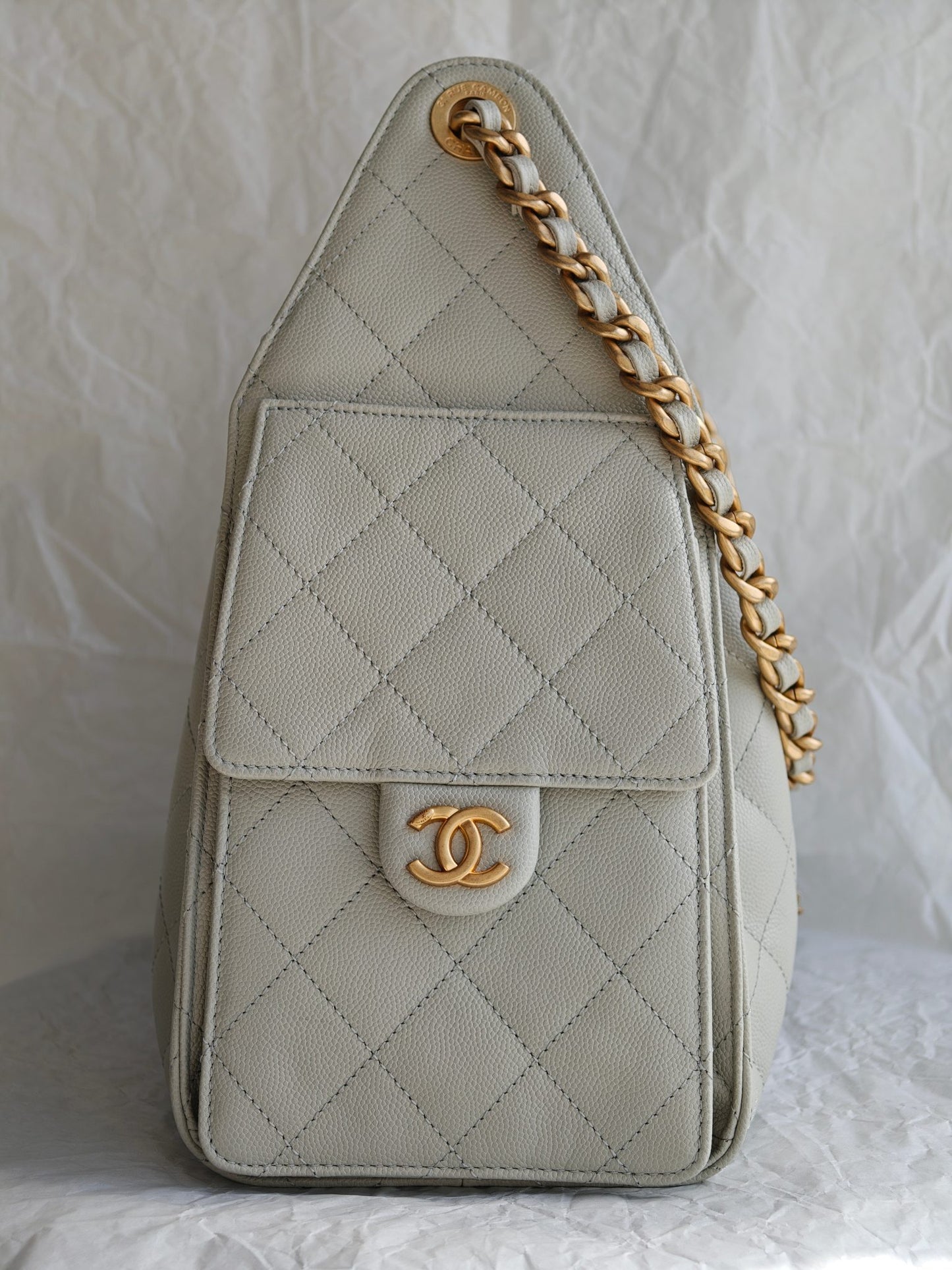 Chanel 25 Small Washed Green