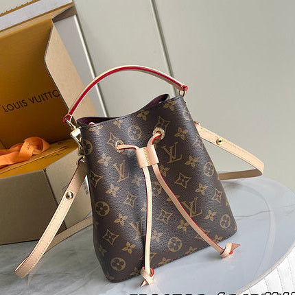 Louis Vuitton Brown Print