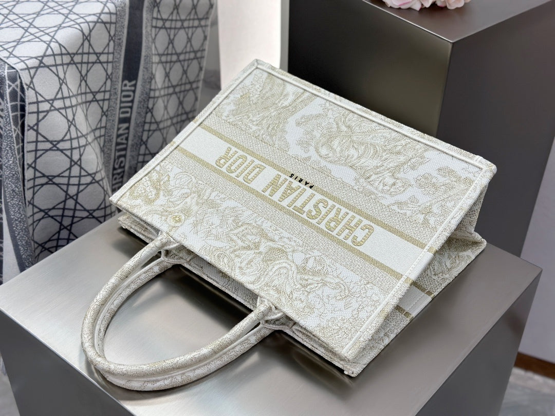 Dior Tote Bag Beige Print