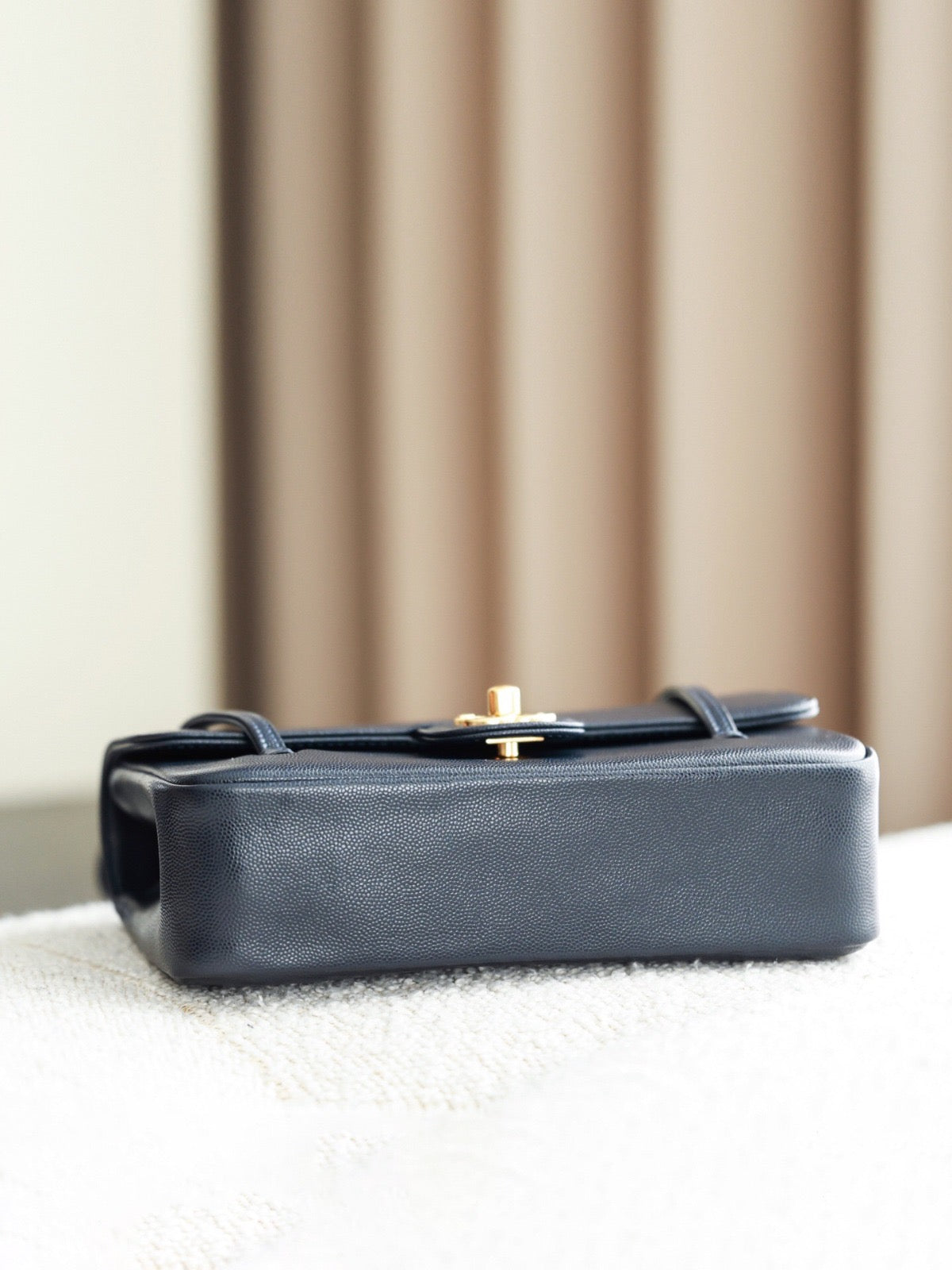 Chanel Flap Shoulder Bag - Navy